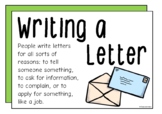 Writing a Letter Information Poster Set/Anchor Charts