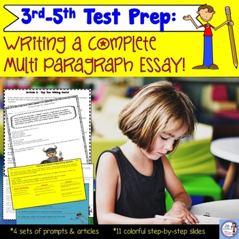 Preview of Writing a Multi Paragraph Essay