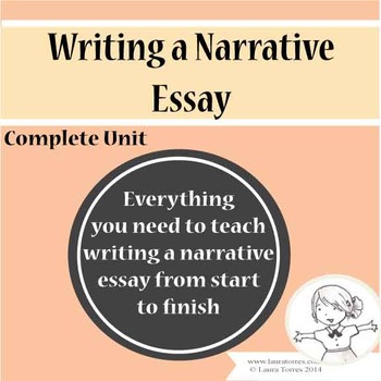 Preview of Narrative Essay - Complete Unit