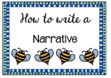 Writing a Narrative {Posters, Labels and Rubric}