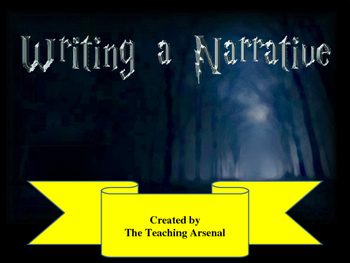 Preview of Writing a Narrative (with Harry Potter)