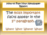 'Writing a News Report' Resource Bundle