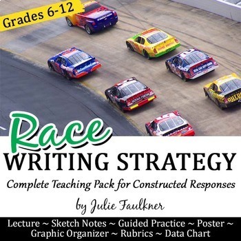 Writing a Paragraph, Constructed Response Strategy, RACE Complete Teaching Pack