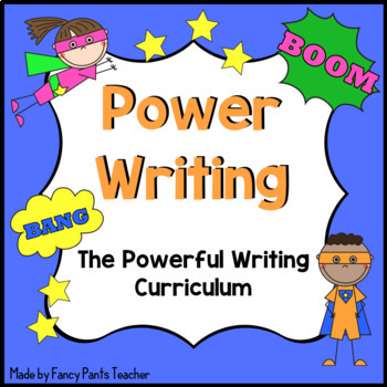 Preview of Writing a Paragraph Curriculum with Power Writing