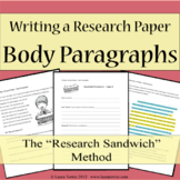 Research Papers - Writing Body Paragraphs