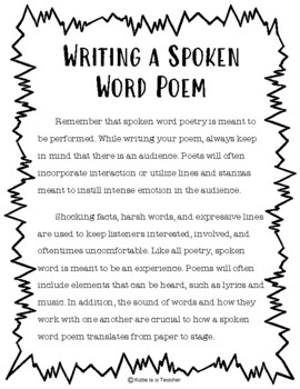 spoken word poems