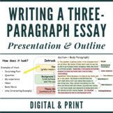 Writing a Three-Paragraph Essay: Presentation & Outline