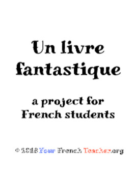 Preview of Writing a children's book (French project)
