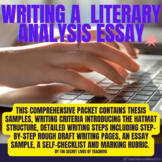 Writing a literary analysis essay