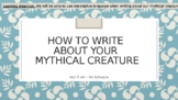 Writing about Mythical Creatures