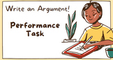 Writing an Argument - Performance Task