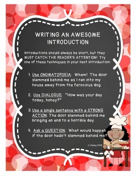 Preview of Writing an Awesome Introduction