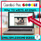 Writing an Email Self Correcting Resource Google Form for 