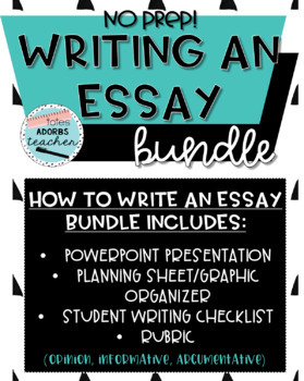 how to write essay slideshare