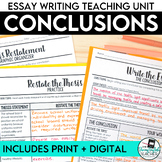 Writing an Essay Conclusion - Essay Writing Unit - PRINT &