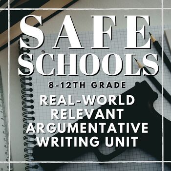 Preview of Writing an Op-Ed on Safe Schools: An Argumentative Writing Unit Made with Google