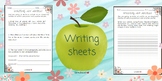 Writing an article sheet bundle, writing skills, formal register