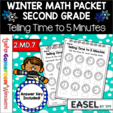 Telling Time to 5 Minutes Worksheets