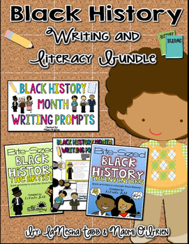 Preview of Writing and Literacy Bundle: Black History
