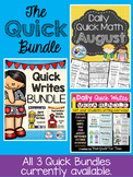 Quick Write and Quick Math Bundle