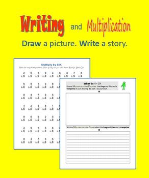 Preview of Multiplication and Narrative Writing