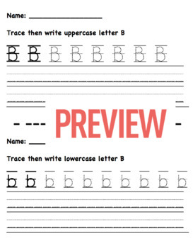Writing And Ordering Uppercase And Lowercase Letters Zz Tpt