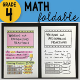 Math Doodle - Writing and Recognizing Fractions ~ INB Fold