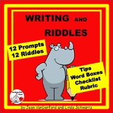 Writing and Riddles | Early Finishers FUN  Writing Prompts