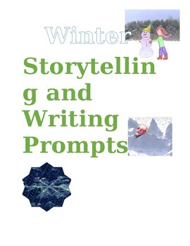 Preview of Writing and Storytelling Prompts