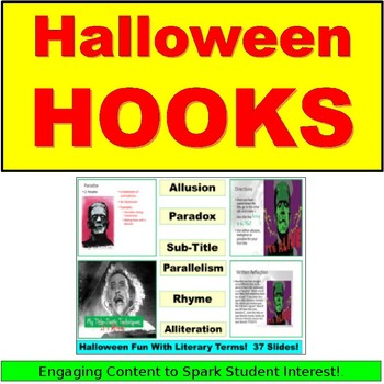 Preview of Halloween Hooks: Alliteration, Allusion, Rhyme and More!