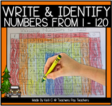 Writing and Tracing Numbers from 1 - 120   Recognizing num