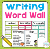 Writing Word Wall Cards and Posters