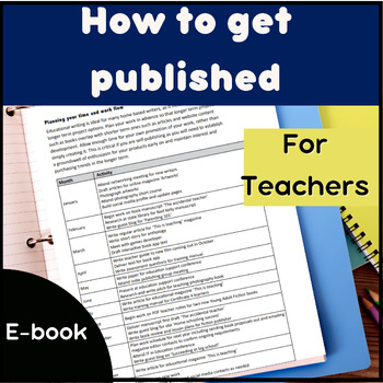 Preview of Teacher author publishing guide