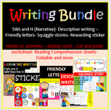 Writing bundle: Descriptive -Narrative -Friendly letters-S
