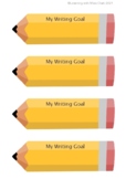 Writing goal pencils