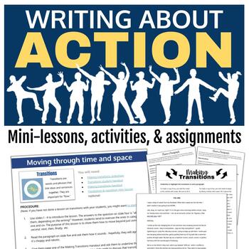 Preview of Writing lessons & activities for writing about action, processes, or sequences