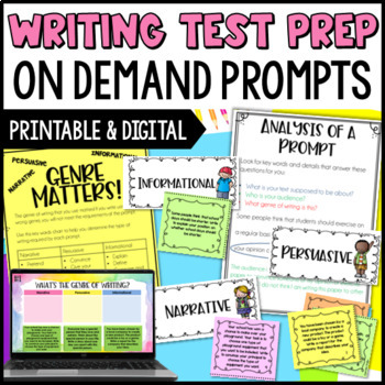 Preview of Writing Test Prep {Preparation for State Writing Assessments}