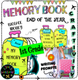 End of the Year Activities - 1st Grade Memory Book Keepsake 