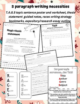 Preview of Writing resources/ practice worksheets