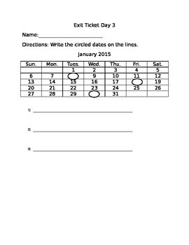 Preview of Writing the Date - Flipchart and Worksheets