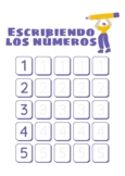 Writing the numbers in Spanish/ Escribiendo los números en