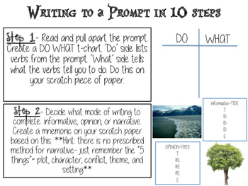 Preview of Writing to a Prompt in 10 Steps
