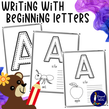 Writing with Beginning Letters ABC by Soumara Siddiqui | TPT