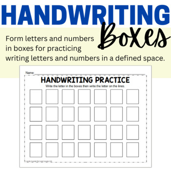 Interactive Handwriting Practice Lessons (Numbers & Letters)