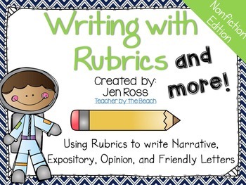 Preview of Writing with Rubrics and More! {Nonfiction Edition}