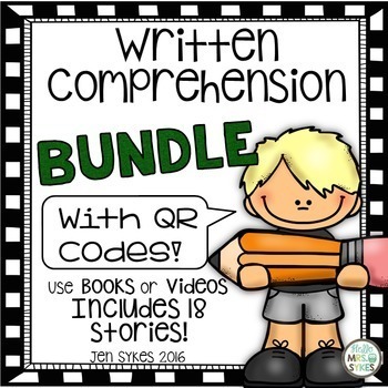 Preview of Written Comprehension Bundle 2nd 3rd Prepare for mClass TRC Questions