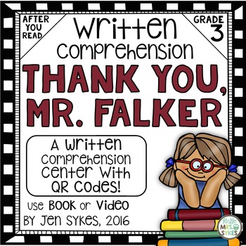 Preview of Written Comprehension - Thank You, Mr. Falker mClass TRC Questions