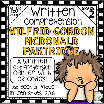 Preview of Written Comprehension - Wilfrid Gordon McDonald Partridge mClass TRC Questions