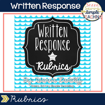 Preview of Written Response Rubrics