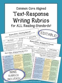 Written Response Rubrics | ELA Rubrics for Middle School |